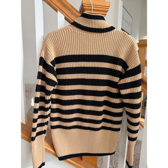 CAbi Empower striped knit turtleneck sweater - Picture 6 of 7